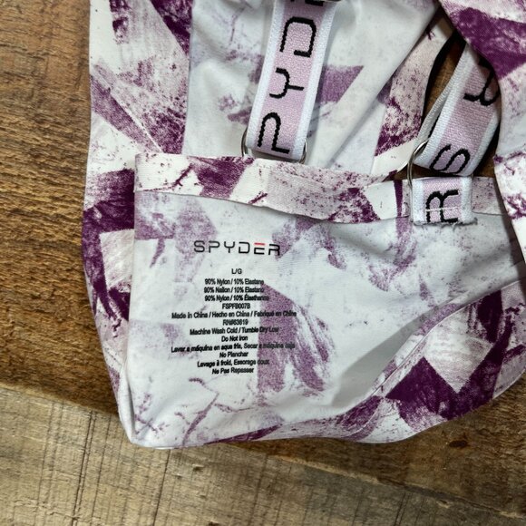 Spyder Set of 2 Unlined Sports Bras size Large - Picture 3 of 5